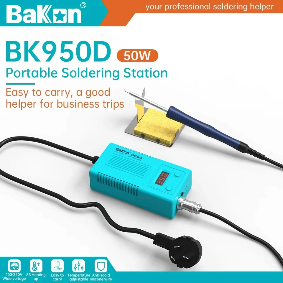 Electronics Repair Services - Bakon BK950D Soldeerstation T12 Temperatuurregeling Digitaal