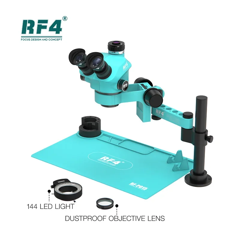 Electronics Repair Degree - 2025/RF4 Microscoop RF-7050pro-FO19 360 graden draaibare