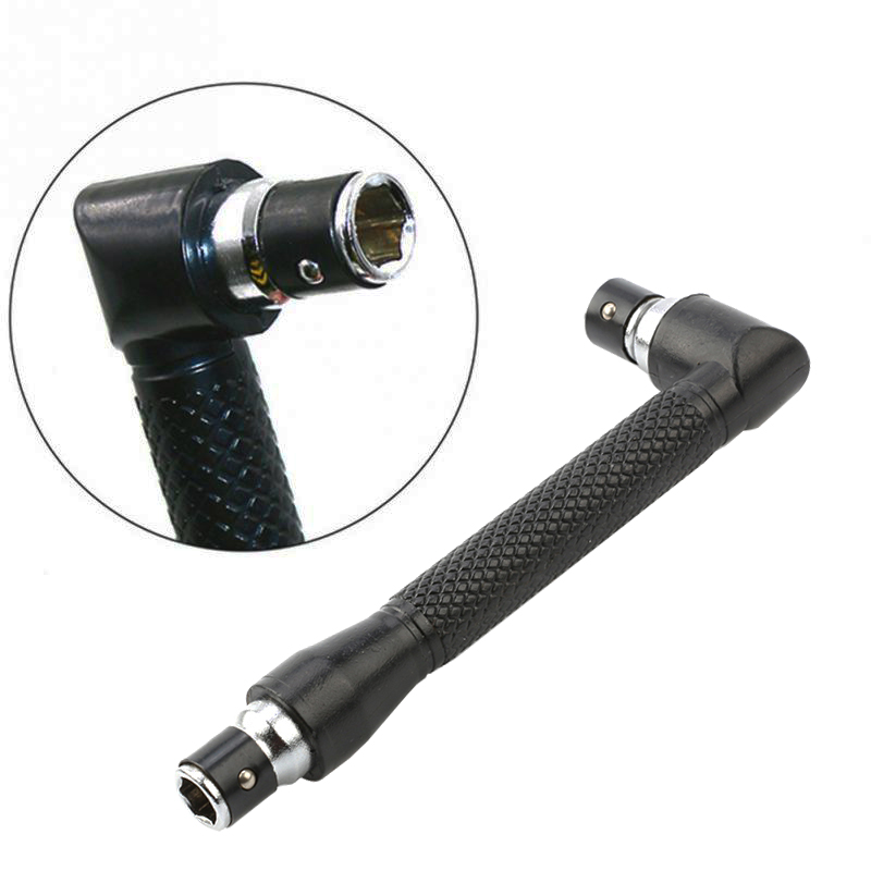 Electronics Repair Degree - L-type 1/4 zeskant schroevendraaierbit dubbelzijdig 90