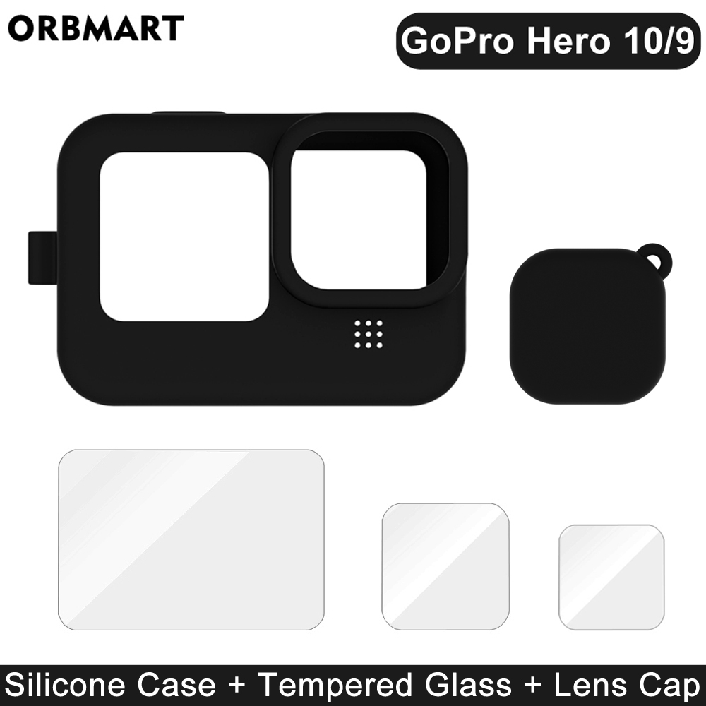 Gopro Action Camera Hero 12 Black - Siliconen Case voor GoPro Hero 12