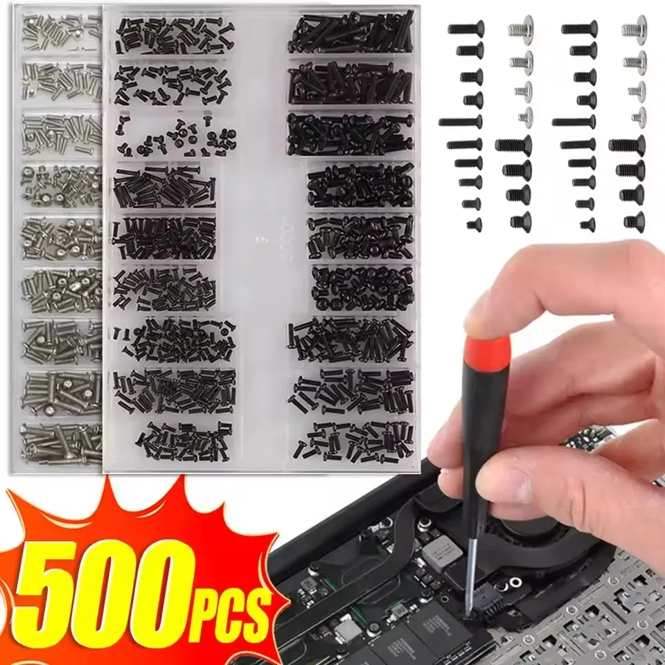 Electronics Repair Book - 500 stuks mini-schroefmoeren micro laptop computer