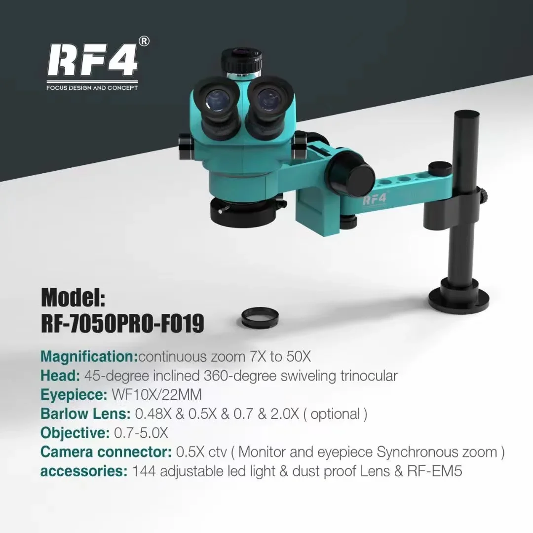 2025RF4 Microscoop RF-7050pro- - Electronics Repair Degree recensie en prijs