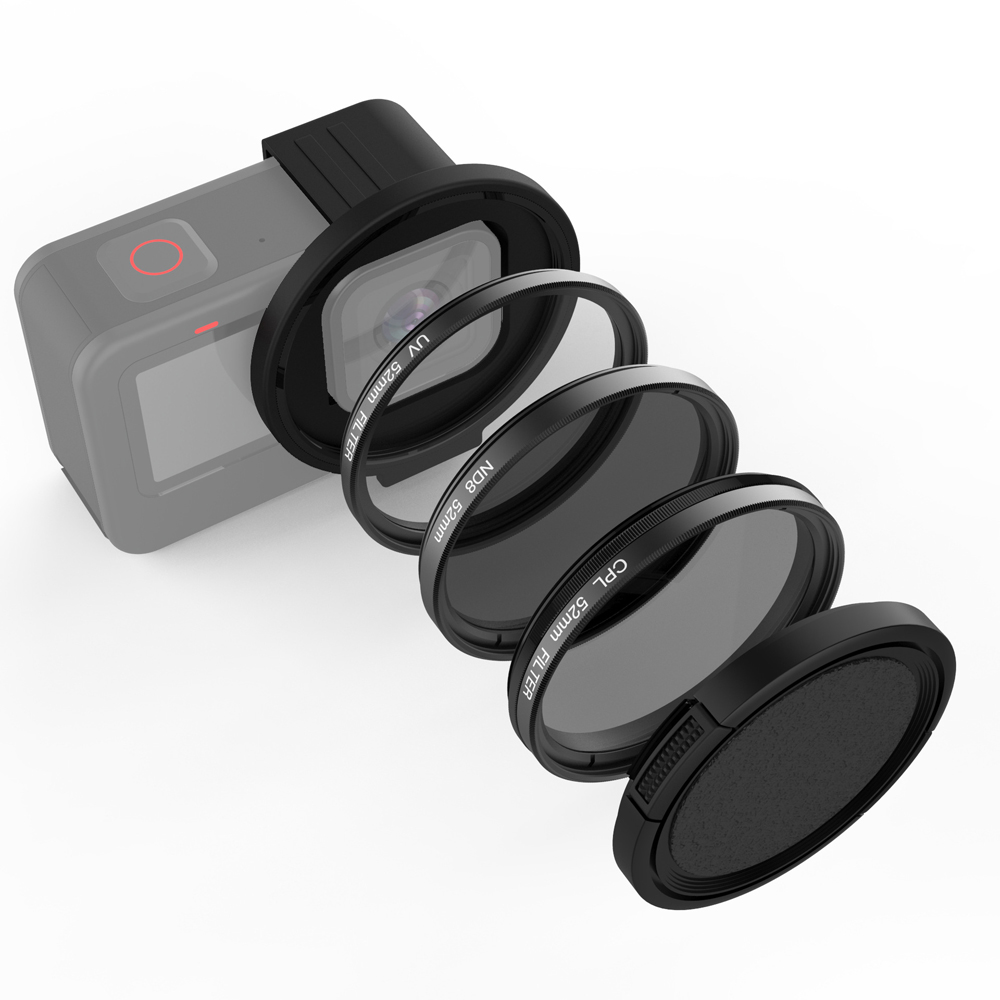 52 mm filteradapter ringbesche - Gopro Action Camera Hero 12 Black recensie en prijs