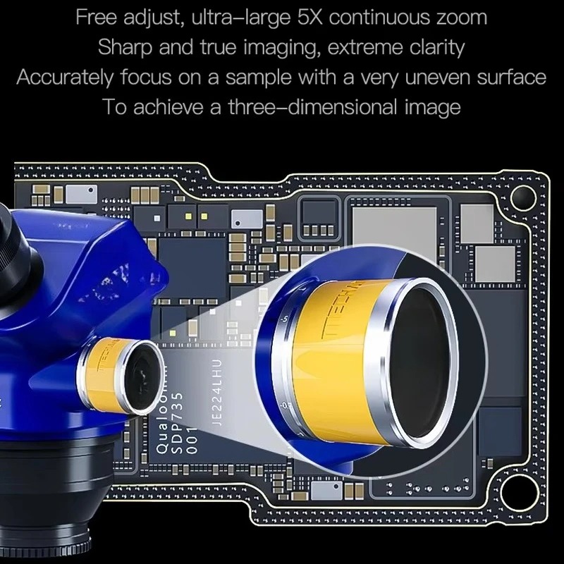 D75T Trinoculaire Stereomicros - Electronics Repair Degree recensie en prijs