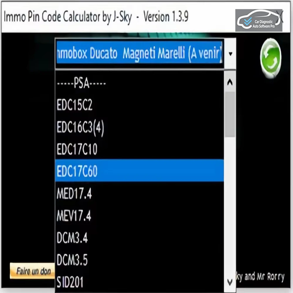 IMMO PIN CODE Calculator V1.3. - Electronics Repair Book recensie en prijs