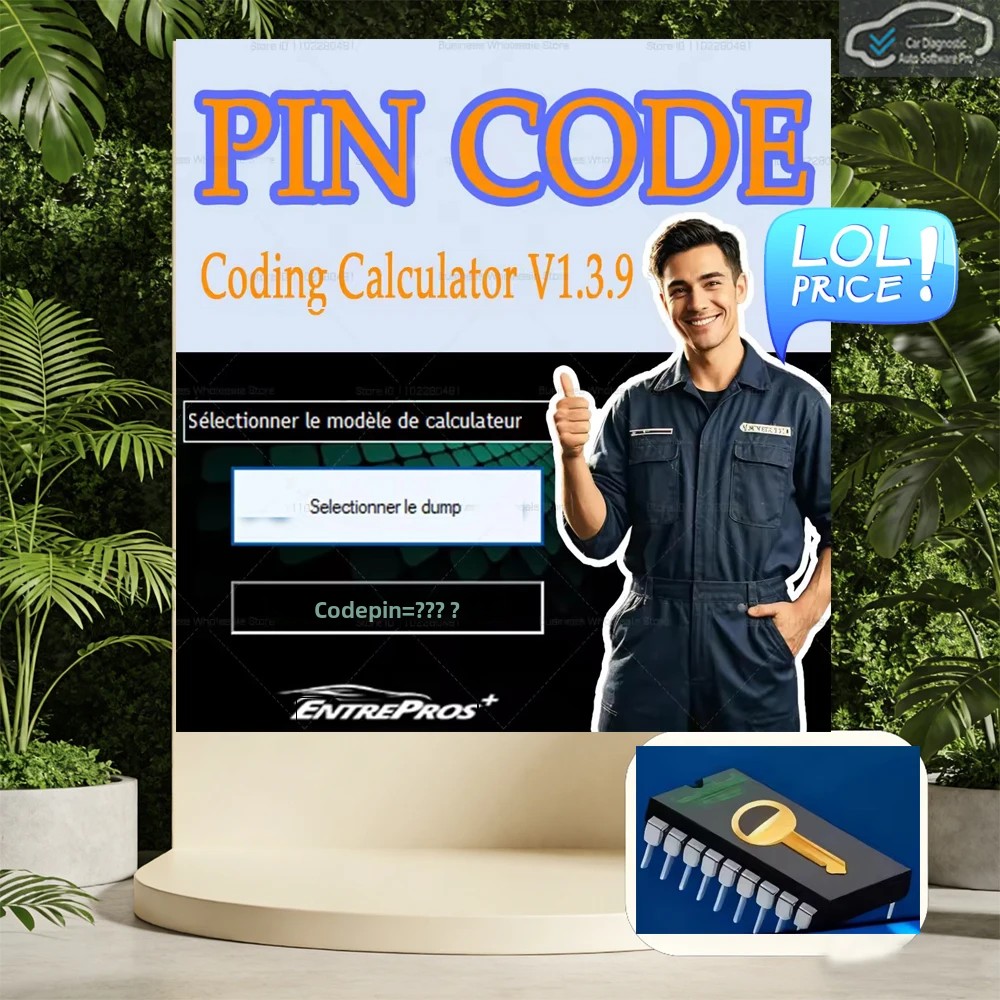 IMMO PIN CODE Calculator V1.3. - Electronics Repair Book recensie en prijs