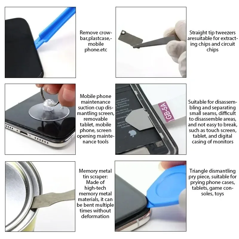 22-delige precisie telefoonrep - Electronics Repair Book recensie en prijs
