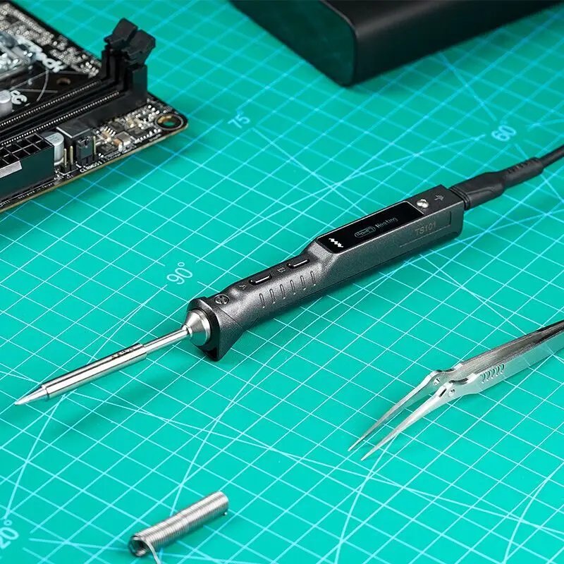 TS101 Elektrische soldeerbout  - Electronics Repair Degree recensie en prijs