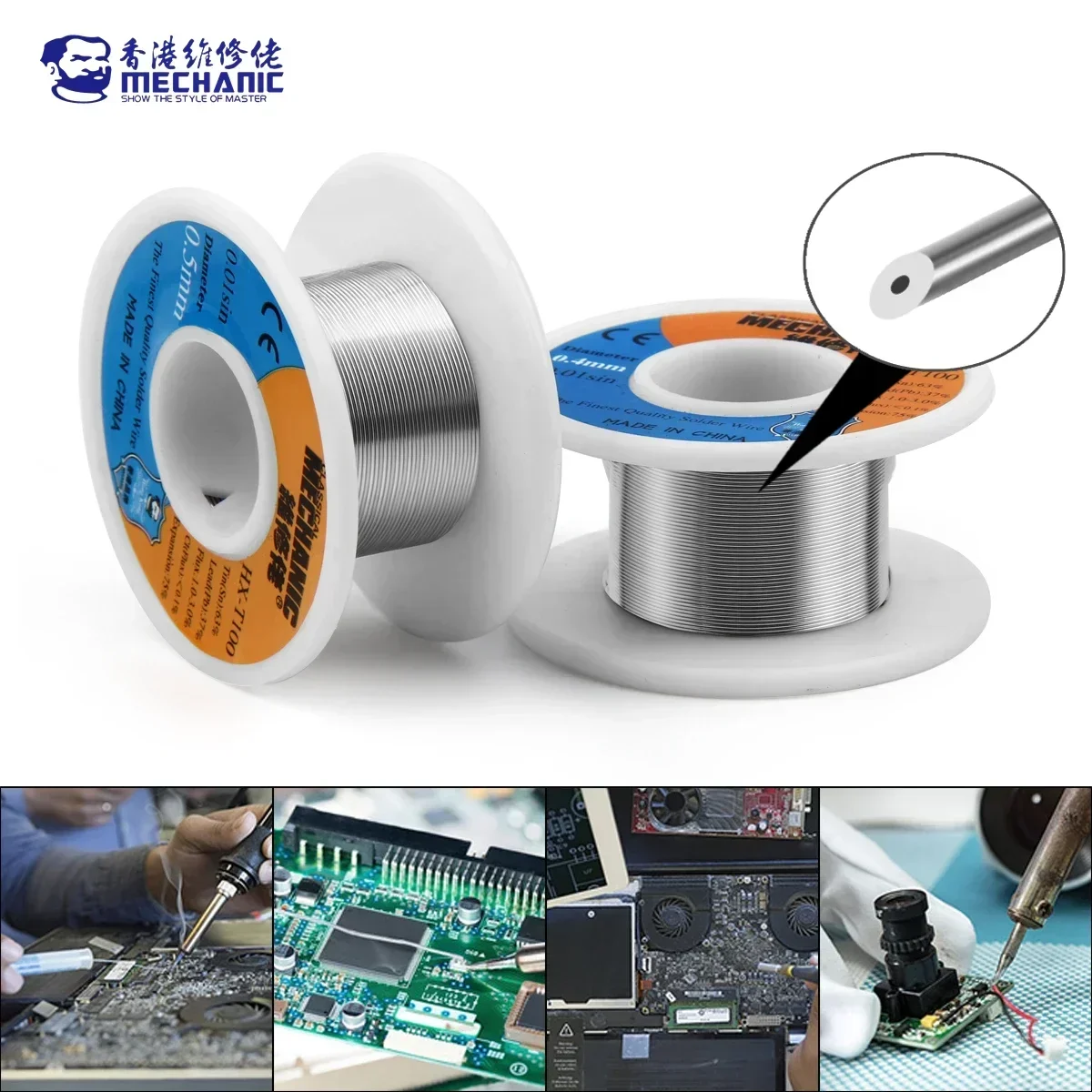 Rosin Core Soldeer Tin Draad M - Electronics Repair Degree recensie en prijs
