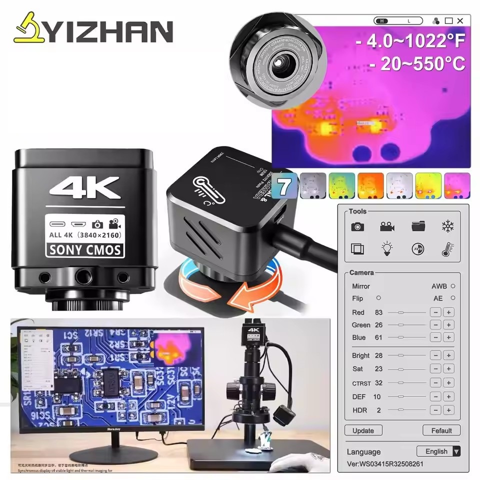 YIZHAN Warmtebeeldcamera 256*1 - Electronics Repairing recensie en prijs